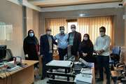دیدارنوروزی مدیر شبکه بهداشت و درمان اسلامشهر با کارکنان شبکه در اولین روز کاری رسمی سال1401